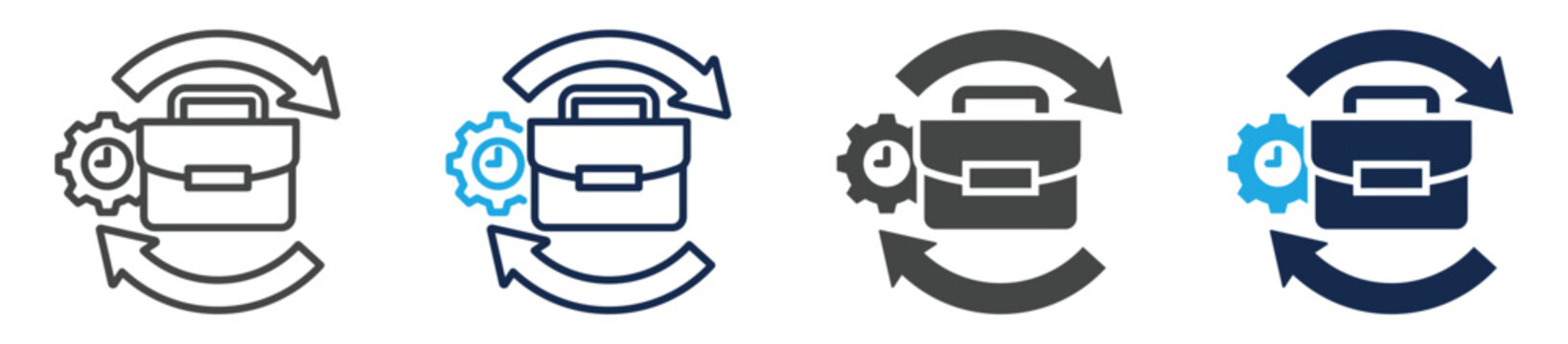 rework icon set multiple concept