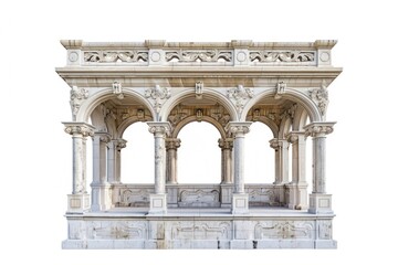 Naklejka premium Ornate classical architectural structure