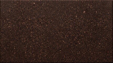 Fototapeta premium Full frame top down texture of sustainable bio composite made from recycled coffee grounds