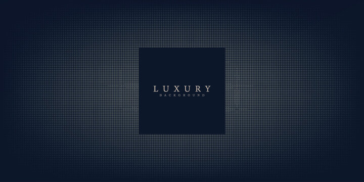 Premium background design with diagonal dark blue line pattern. Vector horizontal template for digital lux business banner, contemporary formal invitation, luxury voucher, prestigious gift cer
