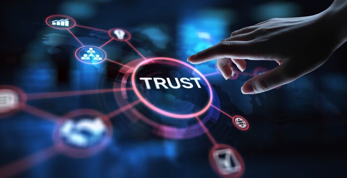 Trust Management System for Business Relationship Building and Professional Interaction