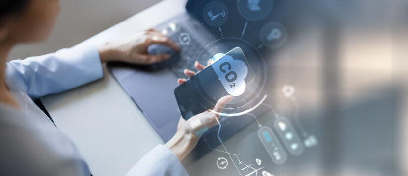 Co2 Carbon Dioxide Emission Monitoring for Environmental Management and Industrial Control