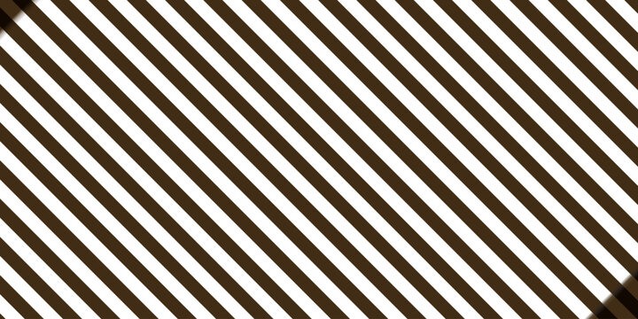 Modern seamless diagonal stripe pattern with bold brown and white lines. Clean geometric abstract background texture for apparel, packaging, textile, and digital backdrop design.