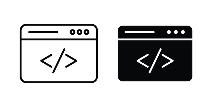 Web development icon