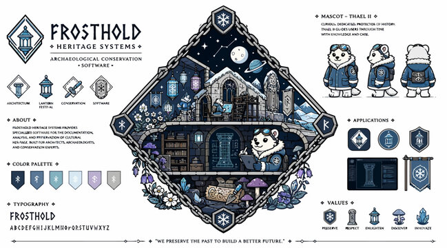 Frosthold Heritage System Fantasy Artwork Collection.