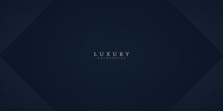 Premium background design with diagonal dark blue line pattern. Vector horizontal template for digital lux business banner, contemporary formal invitation, luxury voucher, prestigious gift cer