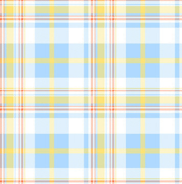 Abstract grid pattern with blue and yellow blocks on transparent background