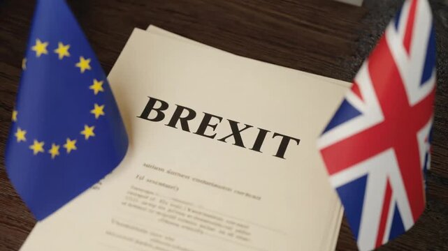 Brexit of the UK in the EU.