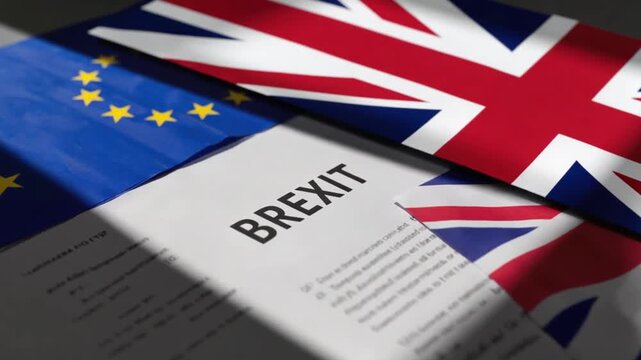 Brexit of the UK in the EU.