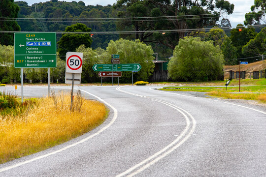 Heemskirk Road (C249) in Tasmania