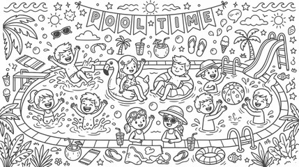 Obraz premium Whimsical outdoor family and friends picnic feast with shared meals and drinks.