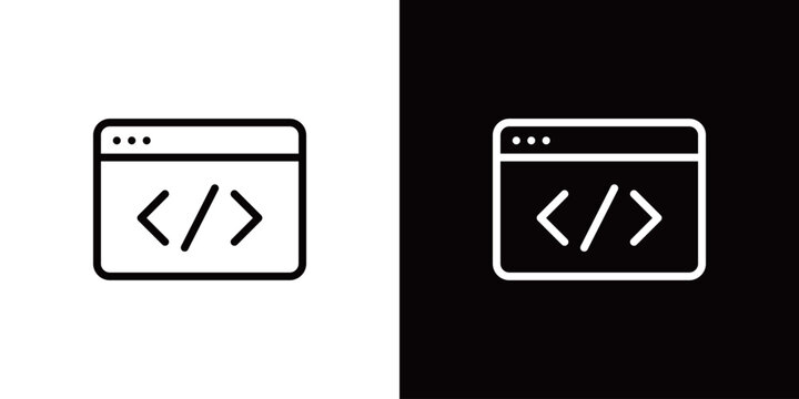 WEB開発・ソースコードのアイコン