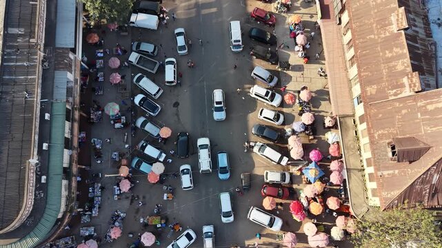Traffic and construction in africa