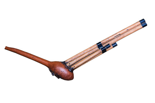 Nor is Lahu musical instrument made of bamboo and dried calabash