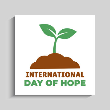 International Day of Hope Social Media Instagram Post Banner Template Design