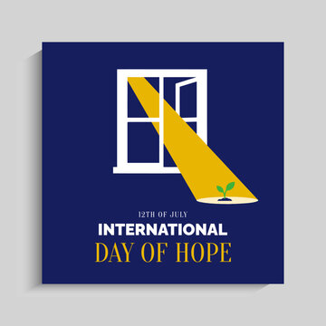 International Day of Hope Social Media Instagram Post Banner Template Design