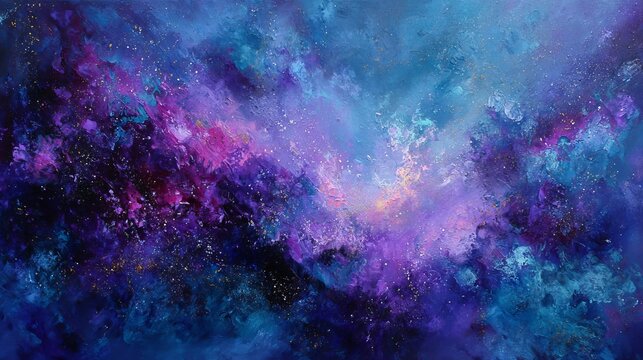 Ethereal abstract painting background with soft dreamy brushstrokes flowing artistic texture delicate pastel tones atmospheric composition and elegant hand painted backdrop for creative design project