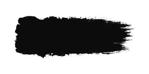 Abstract Black Ink Splat Grunge Frame Border with Paint Splash Texture on Dirty Paper Background Vector Illustration Design. © sahidul