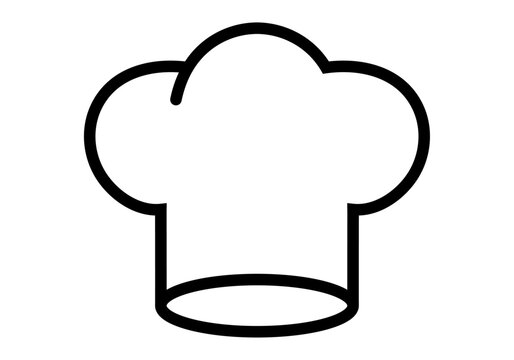 Icono de gorro de cocinero