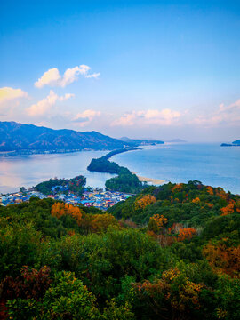 The sea in Japan - Amanohashidate Village