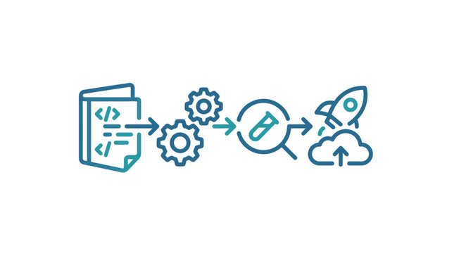 Software development lifecycle and cloud deployment workflow