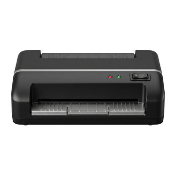 Compact black thermal pouch laminating machine device