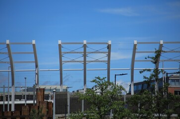 Fototapeta premium Budapest, National Athletics Center