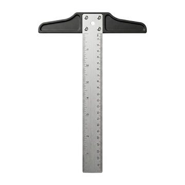 Professional metal and plastic t square drafting ruler