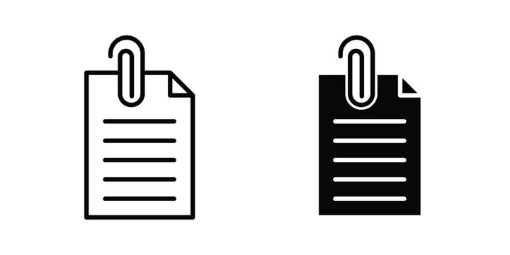Attach document icon