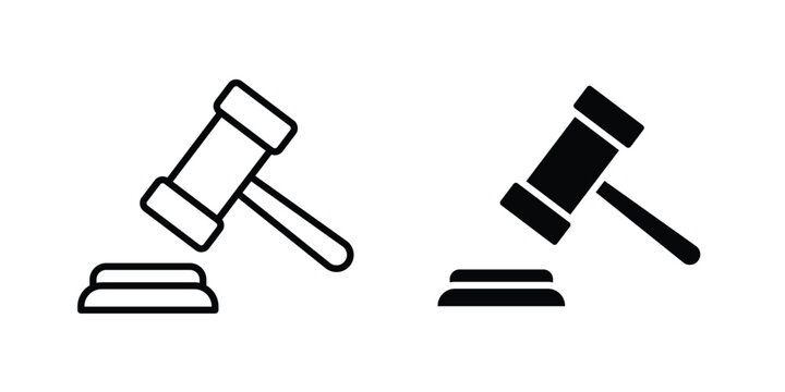 law gavel icon