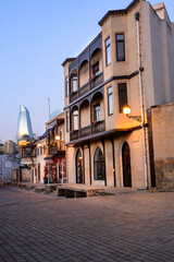 Fototapeta premium Old Baku Downtown, Azerbaijan 