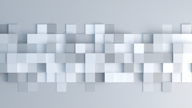 Abstract texture background with squares. 3d illustration