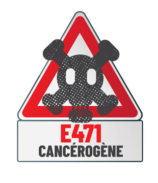 E471 - canc&eacute;rog&egrave;ne - mono et diglyc&eacute;rides d'acides gras