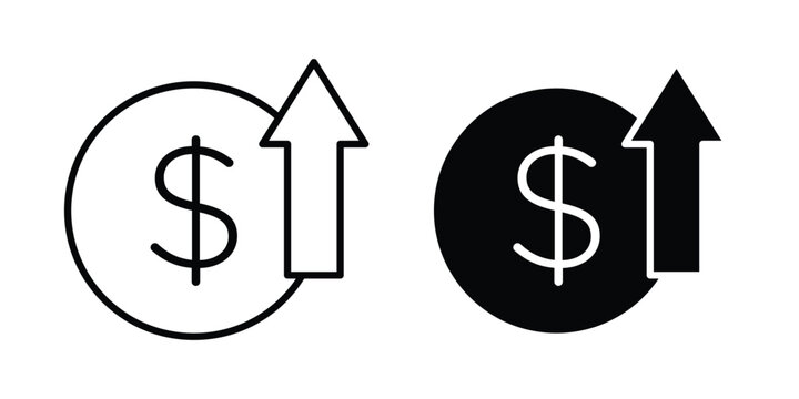 Cost increase icon