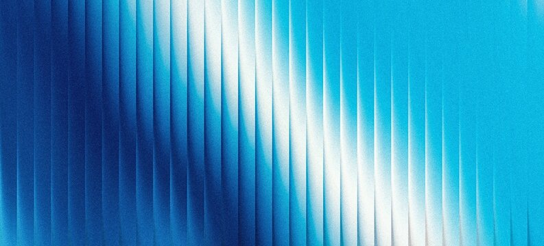 Abstract blue gradient background with textured vertical lines and light effect