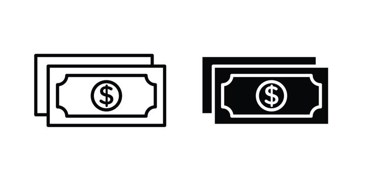 Cash money icon