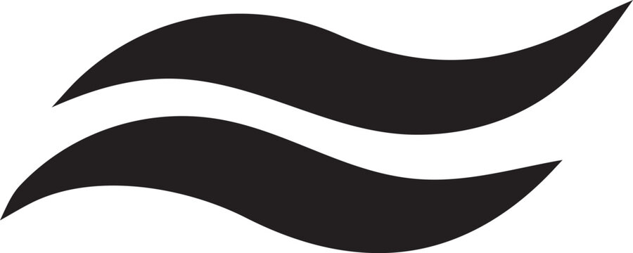 Tailwind CSS fill icon, modern web development framework logo vector illustration symbol.