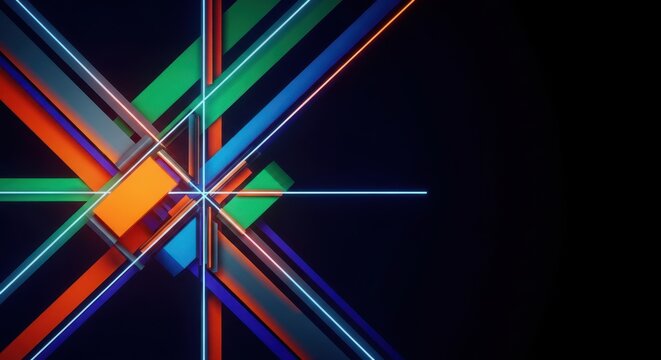 A complex geometric arrangement showing strict adherence to established lines and predefined organizational structure, symbolizing compliance and governance, abstract, order, boundary