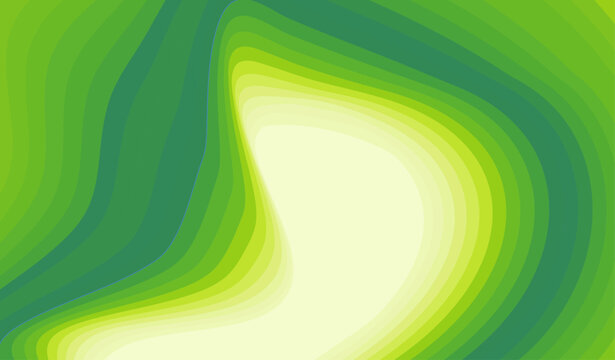 abstract green background with waves