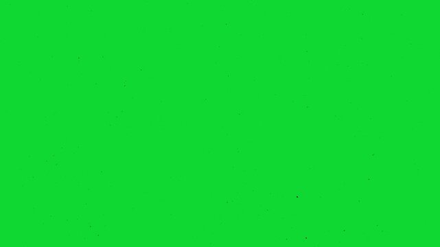 Film grain effects green screen 4k stock videos.Grunge old film noise flicker overlay animation green screen background. Classic analog texture, dust, scratches, and cinematic retro motion effect.