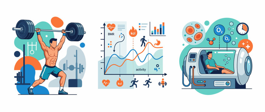 Professional Athlete Performance Optimization and Biohacking Set
