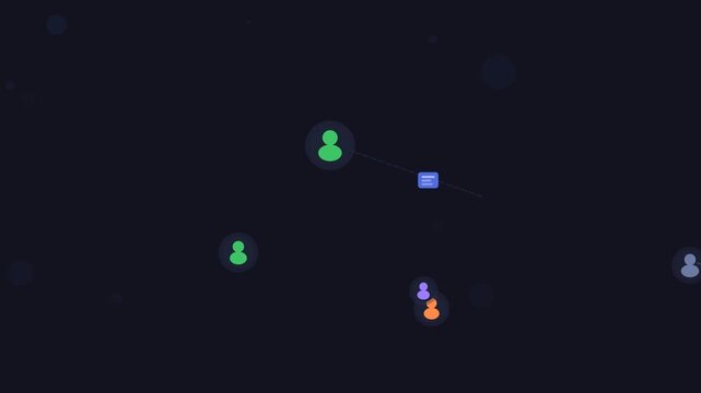 Offboarding Handover HR Animation Dark Corporate