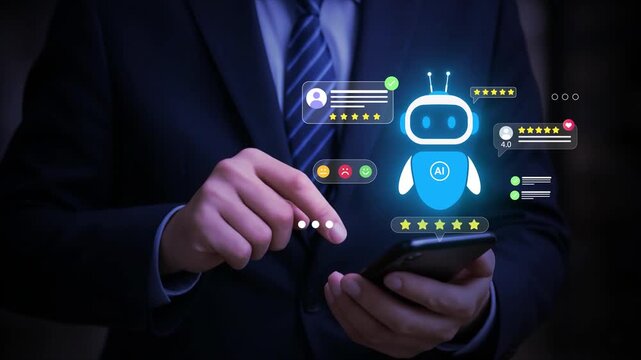 AI Customer Feedback Chatbot for Review Management, Mobile Rating System, Customer Satisfaction Analytics and Service Experience Optimization