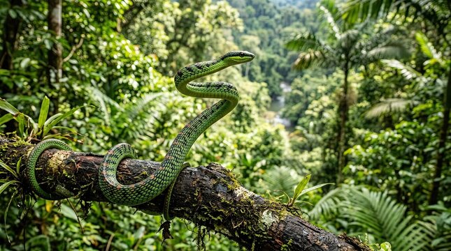 green tree python