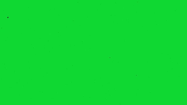 Film grain effects green screen 4k stock videos.Grunge old film noise flicker overlay animation green screen background. Classic analog texture, dust, scratches, and cinematic retro motion effect.