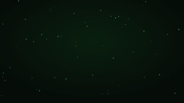 Forest Green Breeze Particles Wind Effect Animation