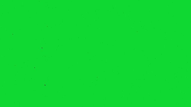 Film grain effects green screen 4k stock videos.Grunge old film noise flicker overlay animation green screen background. Classic analog texture, dust, scratches, and cinematic retro motion effect.