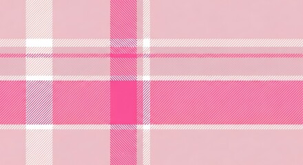 Fototapeta premium Pink Plaid Pattern Background.