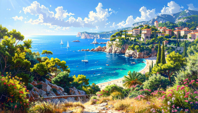 Seaside Cliff Paradise