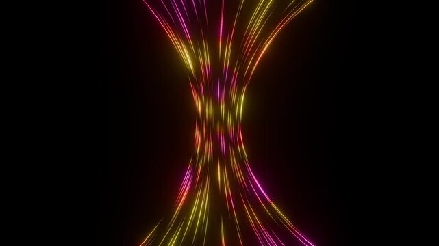 Neon Glowing Light Animatio